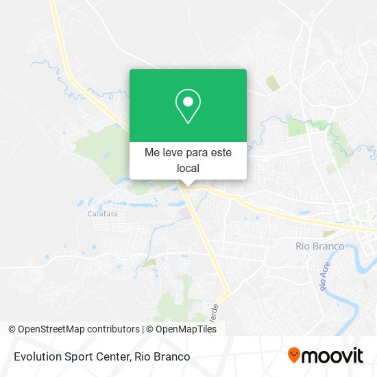 Evolution Sport Center mapa