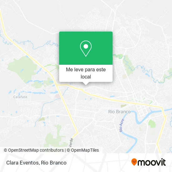 Clara Eventos mapa