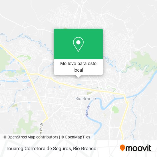 Touareg Corretora de Seguros mapa