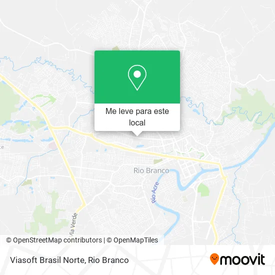 Viasoft Brasil Norte mapa