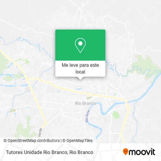 Tutores Unidade Rio Branco mapa