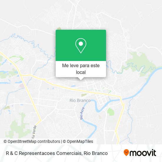 R & C Representacoes Comerciais mapa