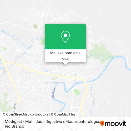 Modigest - Motilidade Digestiva e Gastroenterologia mapa