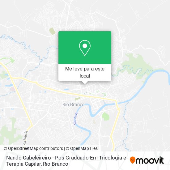 Nando Cabeleireiro - Pós Graduado Em Tricologia e Terapia Capilar mapa