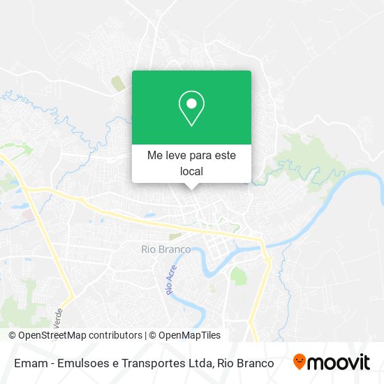 Emam - Emulsoes e Transportes Ltda mapa