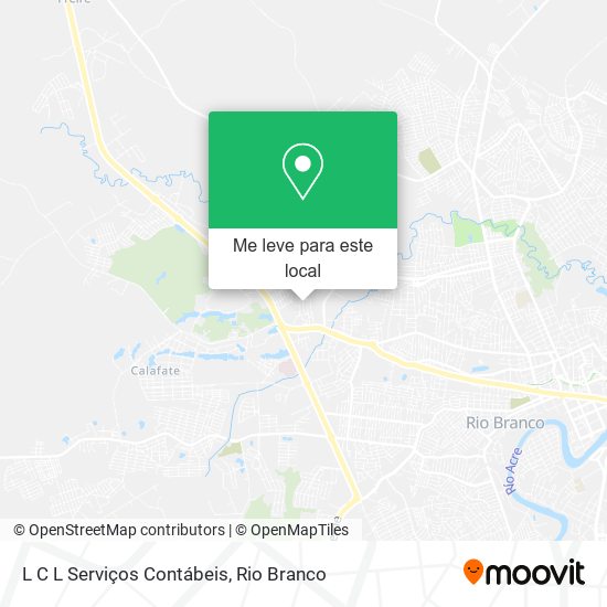 L C L Serviços Contábeis mapa