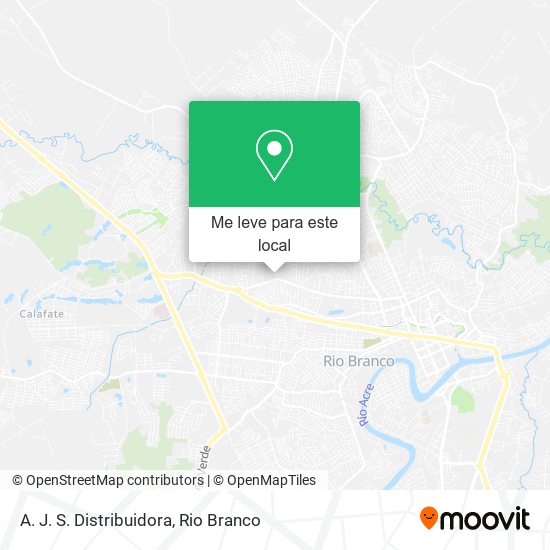 A. J. S. Distribuidora mapa