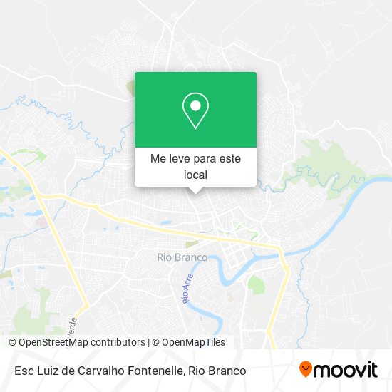 Esc Luiz de Carvalho Fontenelle mapa