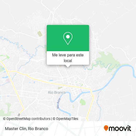 Master Clin mapa