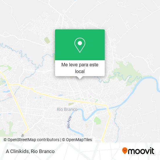 A Clinikids mapa