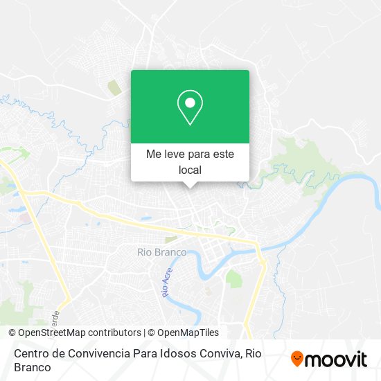 Centro de Convivencia Para Idosos Conviva mapa