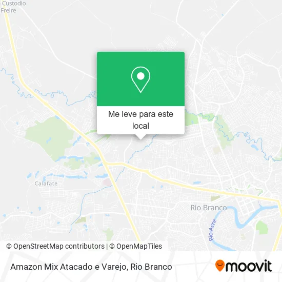 Amazon Mix Atacado e Varejo mapa