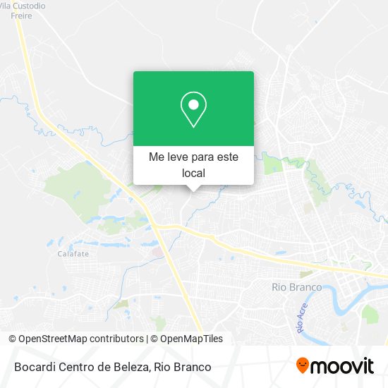 Bocardi Centro de Beleza mapa