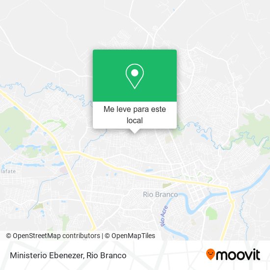 Ministerio Ebenezer mapa