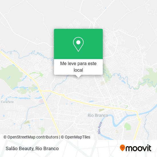 Salão Beauty mapa