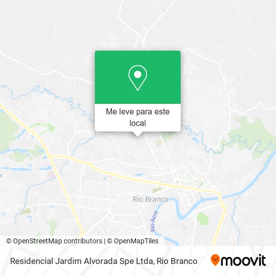 Residencial Jardim Alvorada Spe Ltda mapa