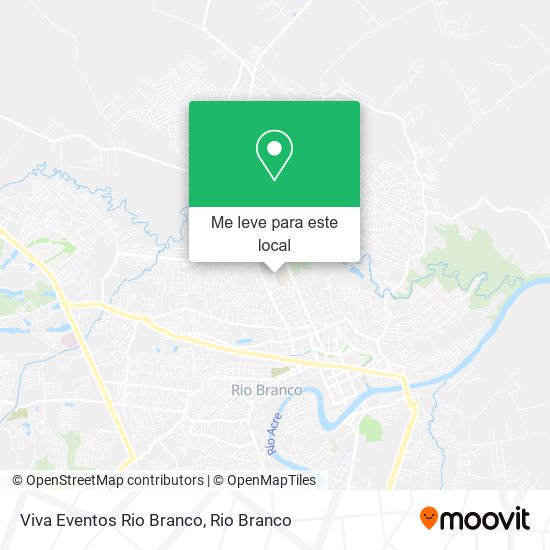 Viva Eventos Rio Branco mapa