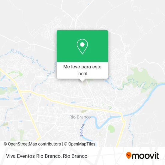 Viva Eventos Rio Branco mapa