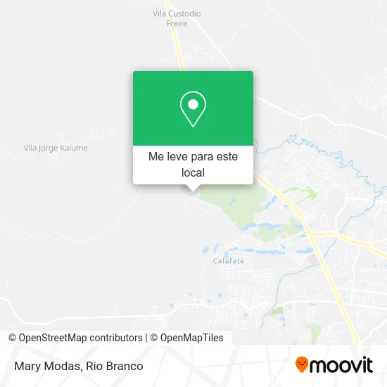 Mary Modas mapa