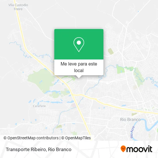 Transporte Ribeiro mapa