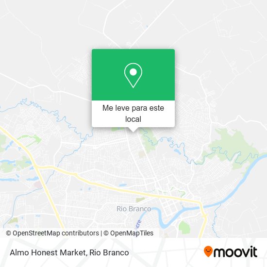 Almo Honest Market mapa