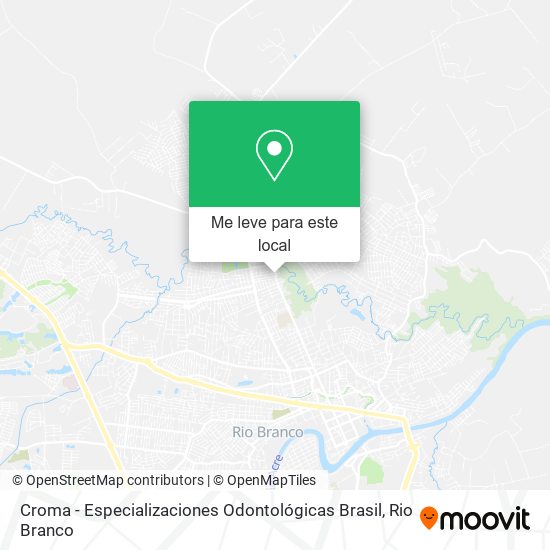 Croma - Especializaciones Odontológicas Brasil mapa
