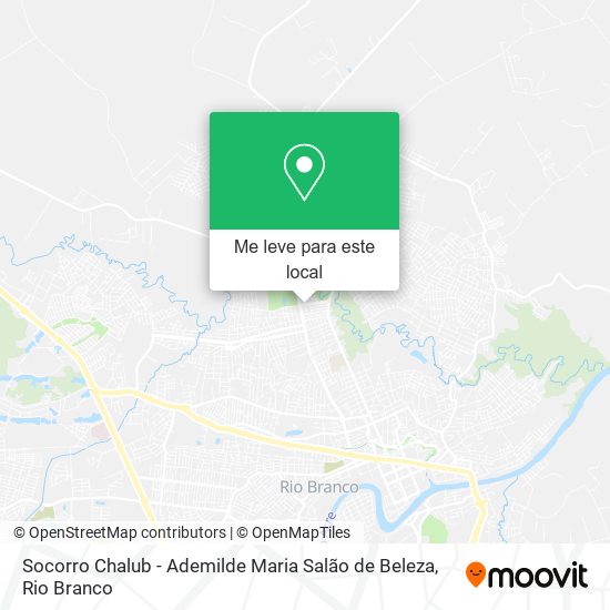 Socorro Chalub - Ademilde Maria Salão de Beleza mapa