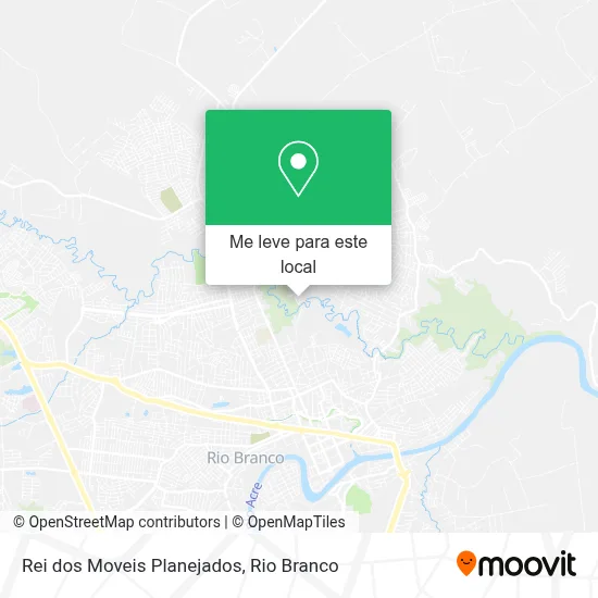 Rei dos Moveis Planejados mapa