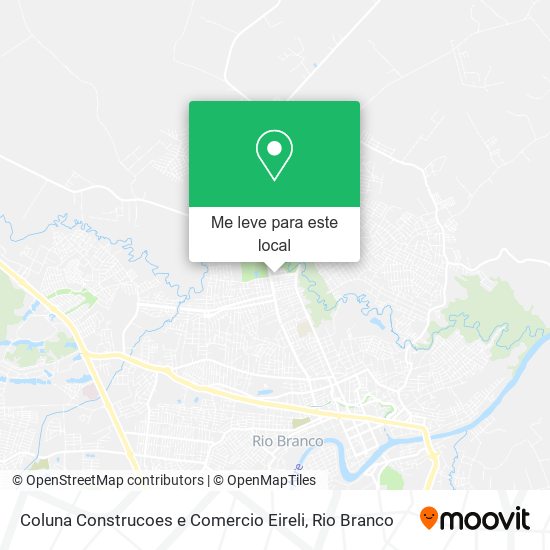 Coluna Construcoes e Comercio Eireli mapa