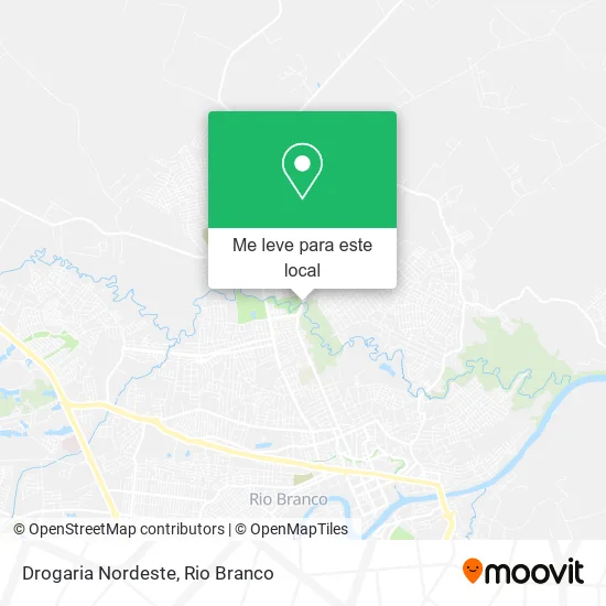 Drogaria Nordeste mapa