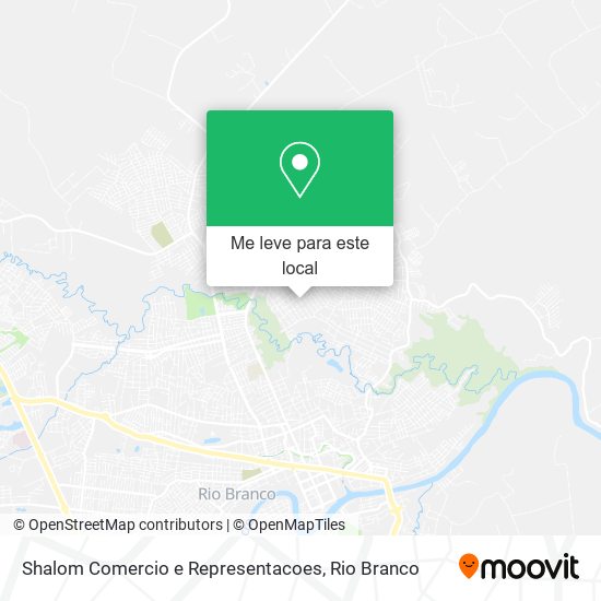 Shalom Comercio e Representacoes mapa