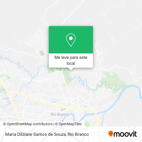 Maria Dilziane Santos de Souza mapa