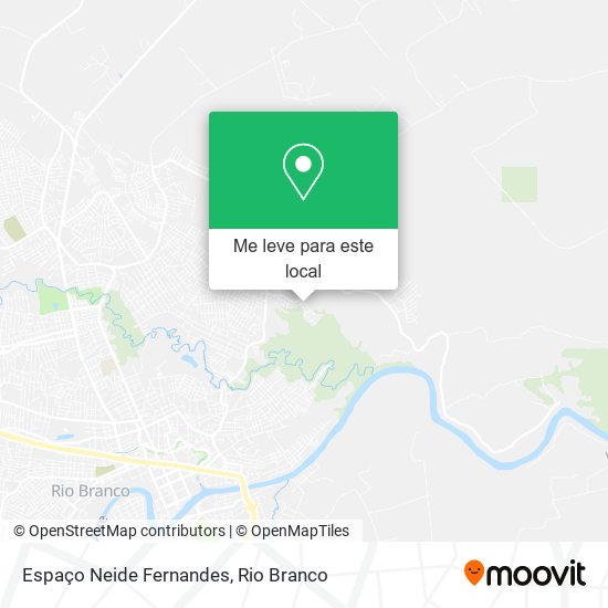 Espaço Neide Fernandes mapa