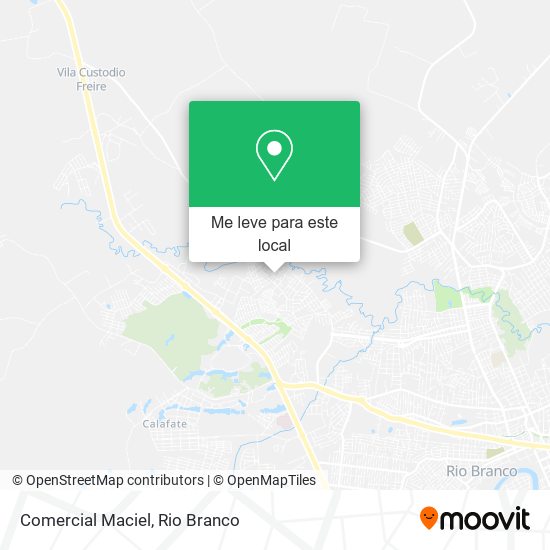 Comercial Maciel mapa
