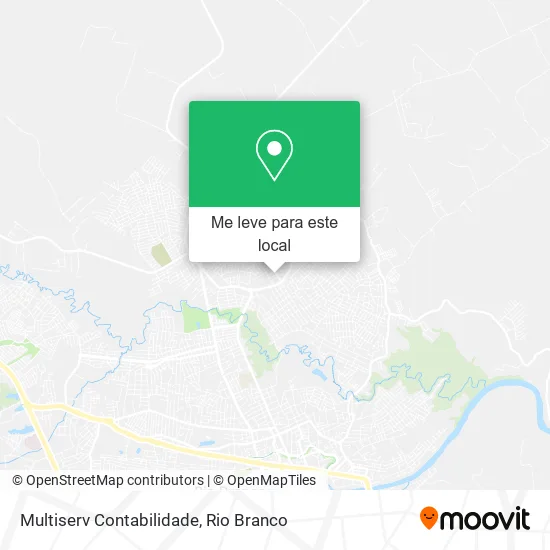 Multiserv Contabilidade mapa