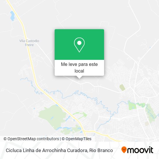 Cicluca Linha de Arrochinha Curadora mapa
