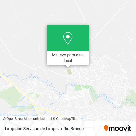 Limpidan Servicos de Limpeza mapa