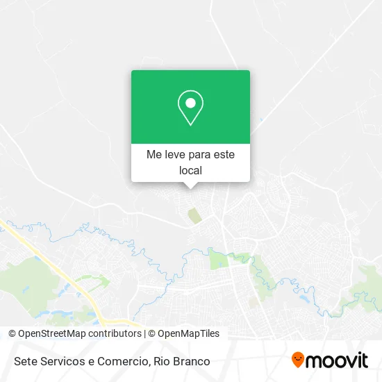 Sete Servicos e Comercio mapa