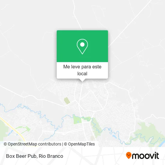 Box Beer Pub mapa