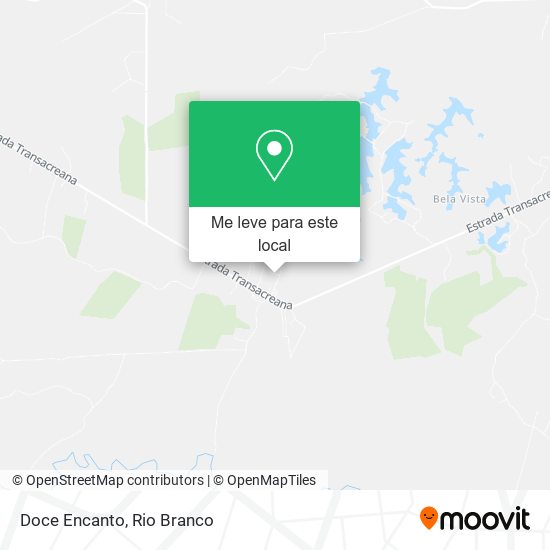 Doce Encanto mapa