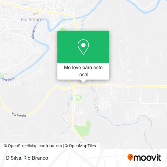 D Silva mapa