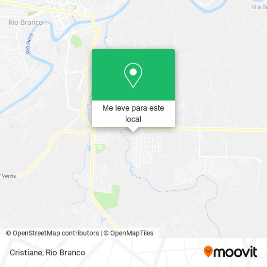 Cristiane mapa