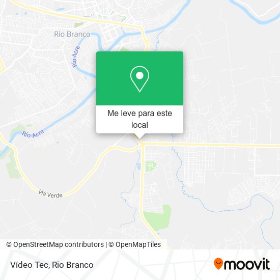 Vídeo Tec mapa