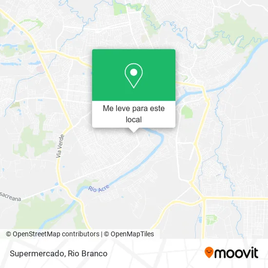 Supermercado mapa