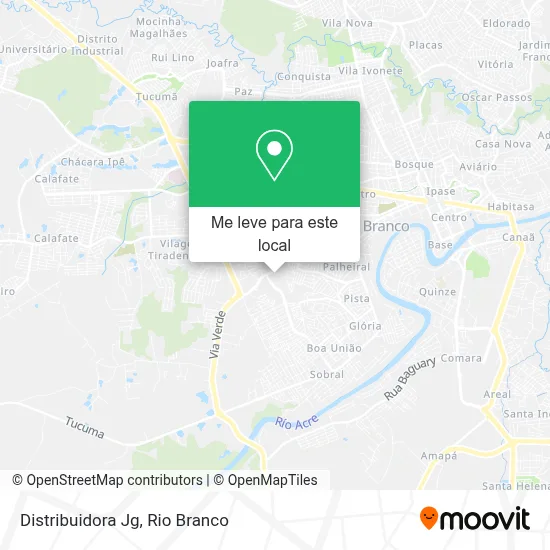 Distribuidora Jg mapa