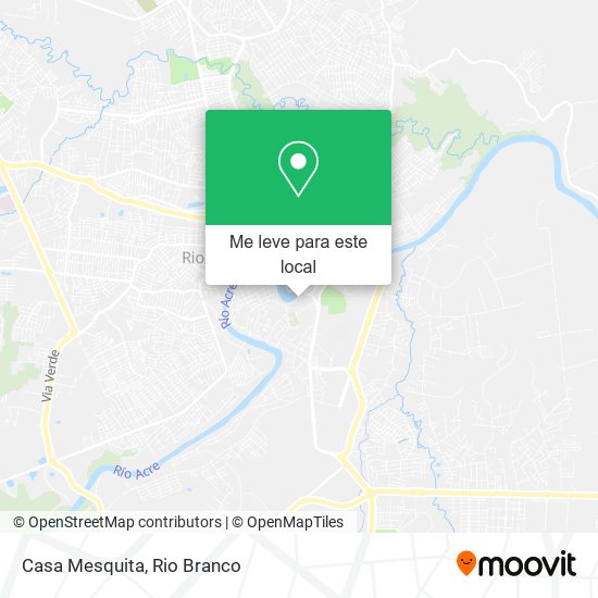 Casa Mesquita mapa