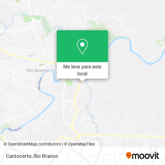 Cantocerto mapa