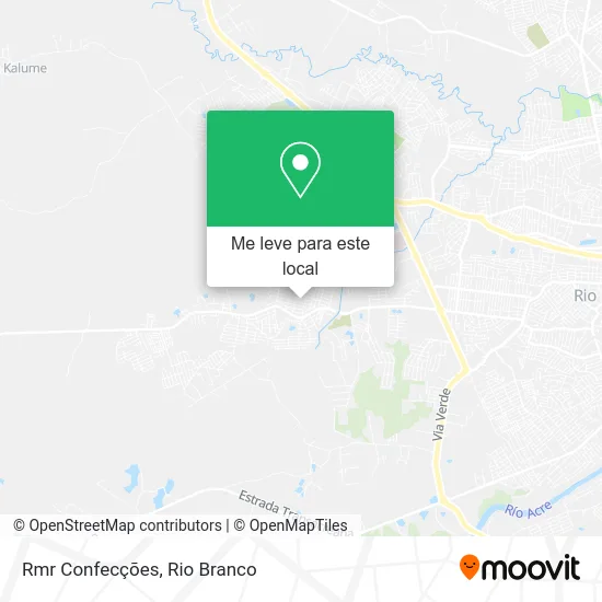 Rmr Confecções mapa