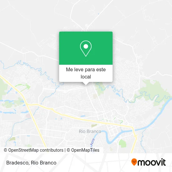 Bradesco mapa