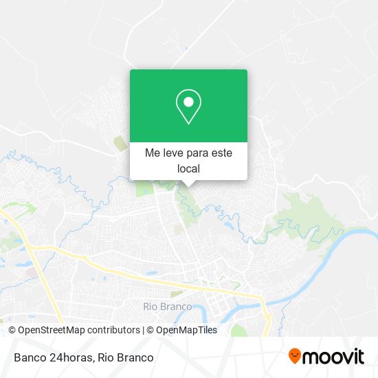 Banco 24horas mapa